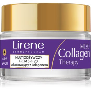 Lirene Mezo Collagen Therapy crema de zi cu efect de refacere pentru ten matur - imagine 2
